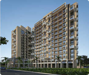 Modern apartment complex